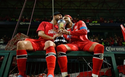 Felicidad plena de Paulinho tras lograr el título con los Diablos Rojos del Toluca