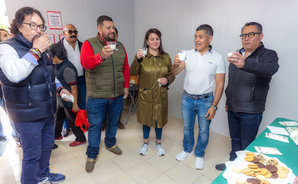 Abrieron nueva lechería Liconsa en Coacalco foto: Especial