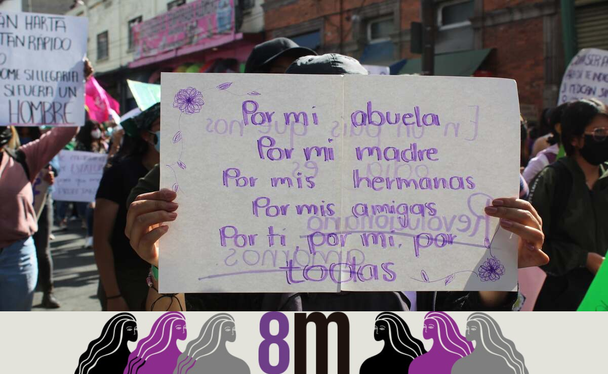 La marea morada tomará las calles para exigir un alto a la violencia de género / Foto Karen Aldama