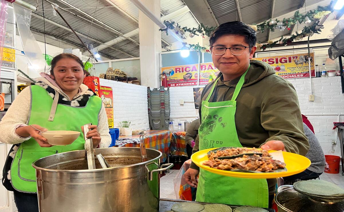 Barbacoa “Sigi" se mudó de la CDMX a Capulhuac. Foto: Hanna Santillán