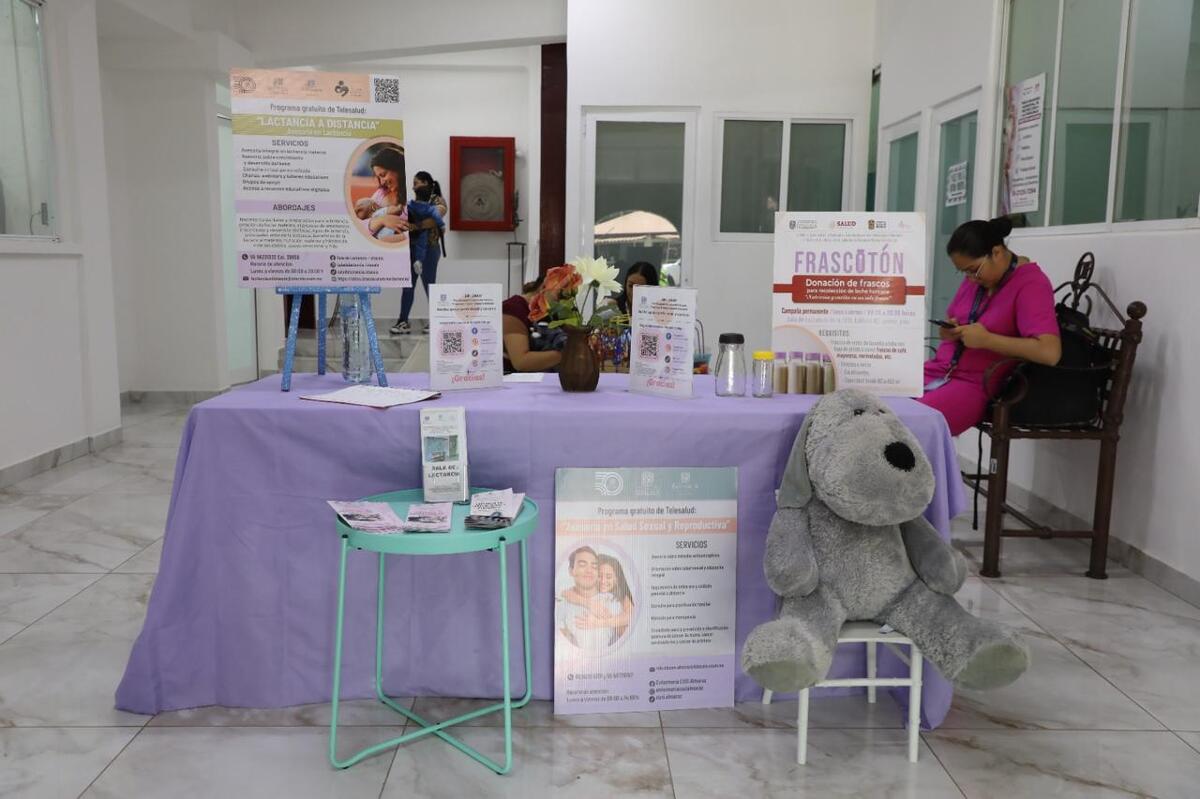 Abre lactario en Tlalnepantla: Brindarán apoyo y orientación UNAM a madres durante la lactancia