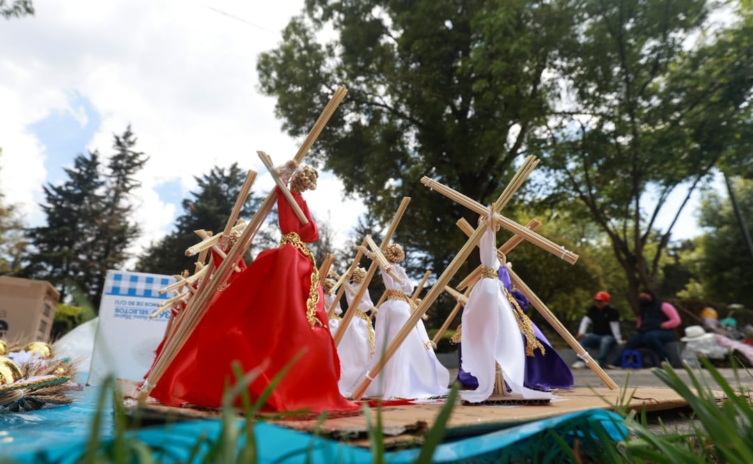 Hasta el sábado 28 de marzo, los visitantes podrán adquirir estas piezas únicas directamente de las manos de sus creadores. Foto Alejandro Vargas / El Universal