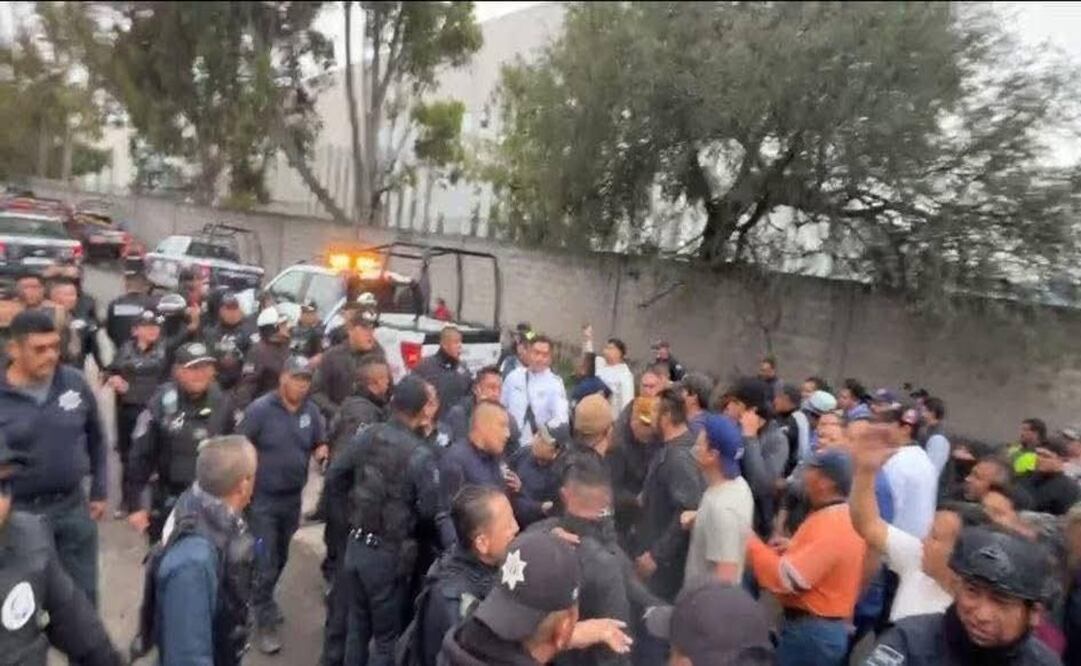 La policía municipal intervino / Foto: Especial