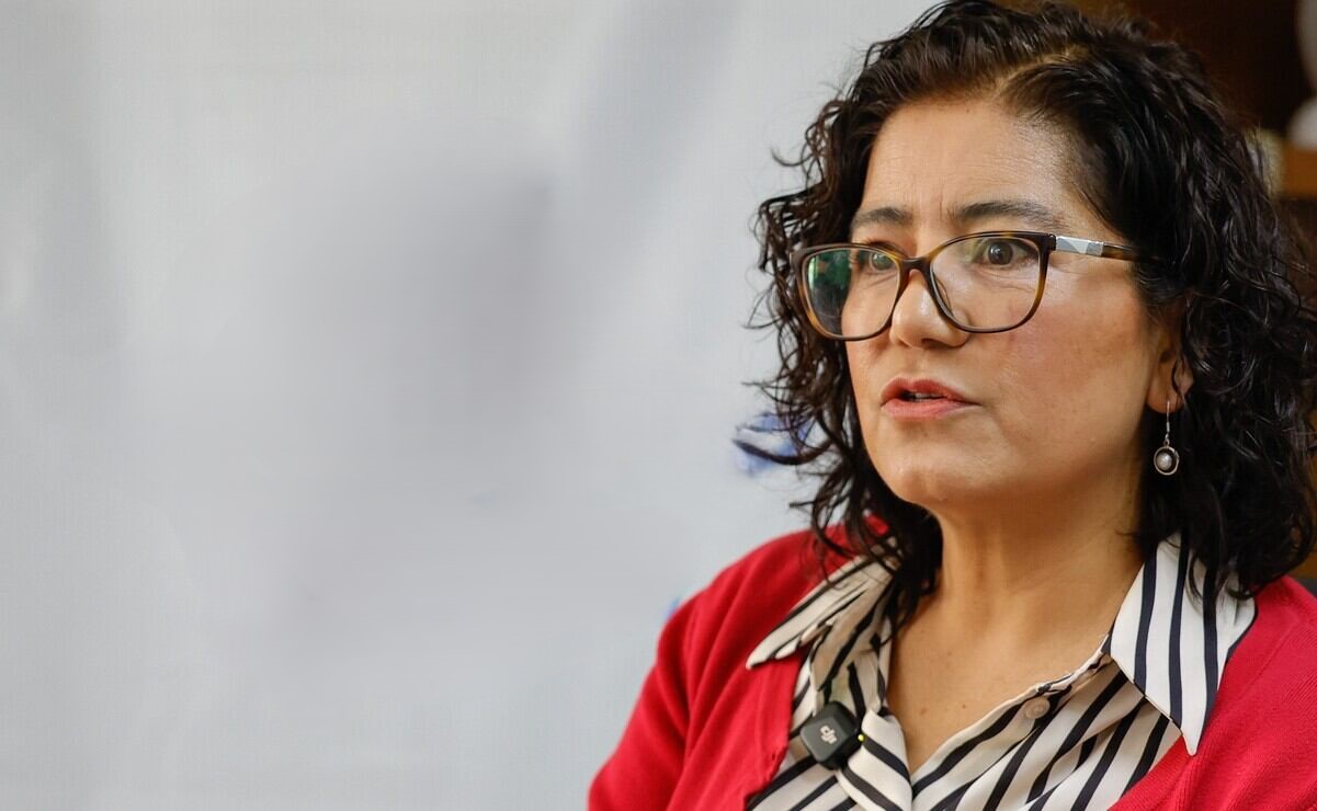 La doctora Martha Patricia Zarza Delgado, candidata a la Rectoría de la UAEMéx. Foto: Arturo Hernández / El Universal Estado de México
