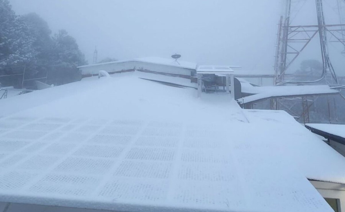 Las autoridades locales recomiendan a la población tomar precauciones / Foto Operadores del Cerro de Jocotitlán