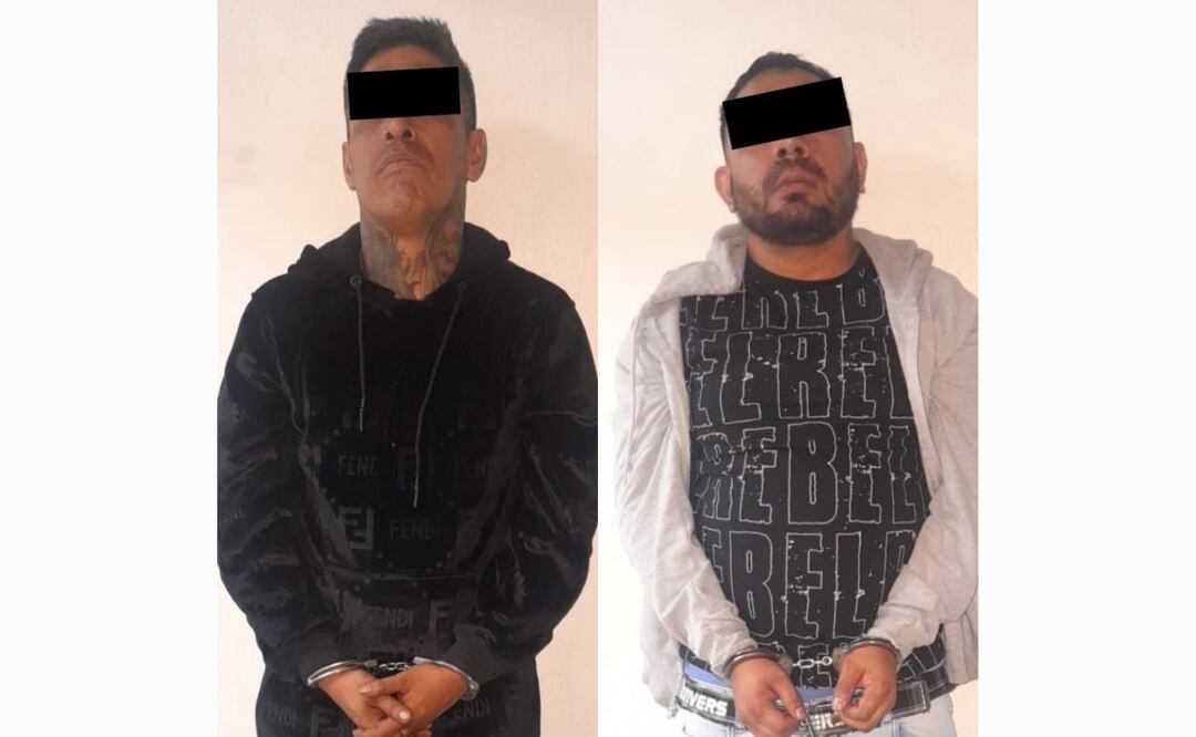 Ecatepec: La policía captura a peligrosos ladrones de autos. Foto: Especial