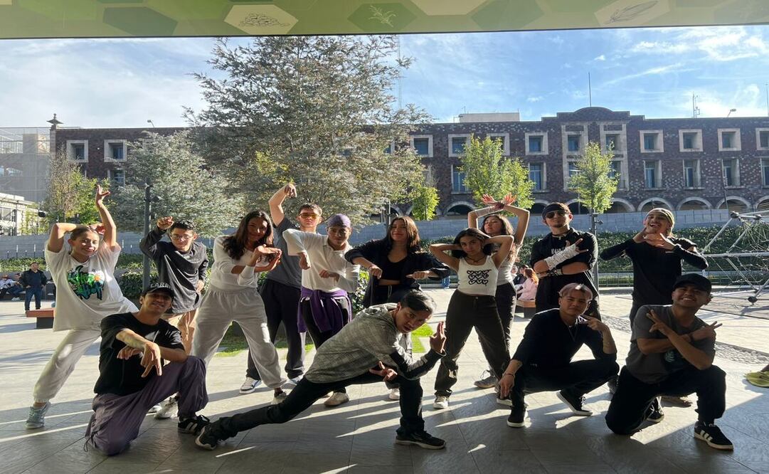 El Parque de la Ciencia Fundadores en Toluca es el punto de reunión para los bailarines mexiquenses. Foto: Hanna Santillán
