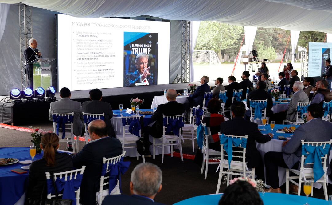 Empresarios se reunieron durante el Primer Foro “Industria Mexiquense”. Foto: Arturo Hernández/ El Universal Estado de México