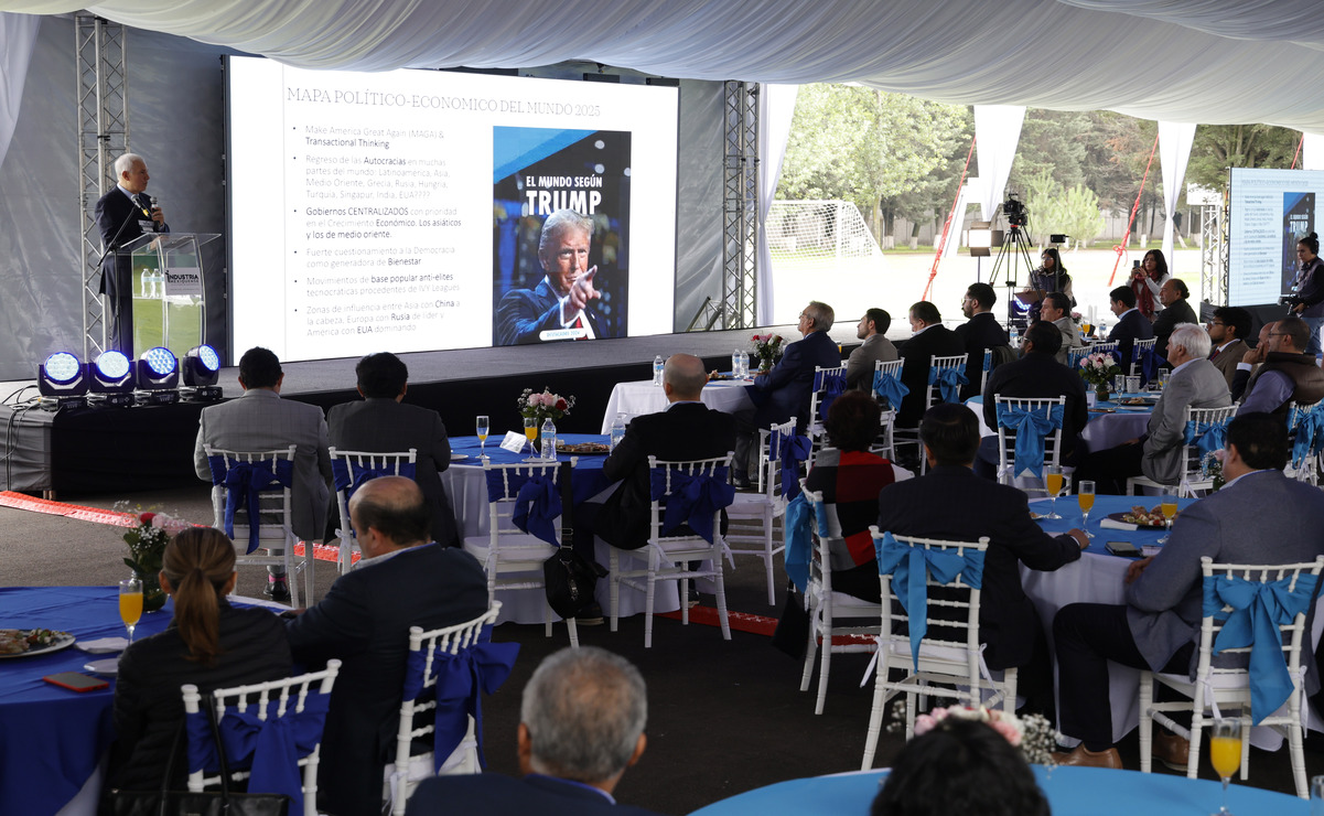 Empresarios se reunieron durante el Primer Foro “Industria Mexiquense”. Foto: Arturo Hernández/ El Universal Estado de México