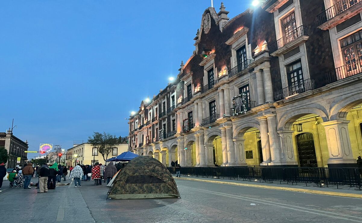 Toluca: ¡Centro bloqueado! Manifestaciones y bloqueos, el pan de cada día