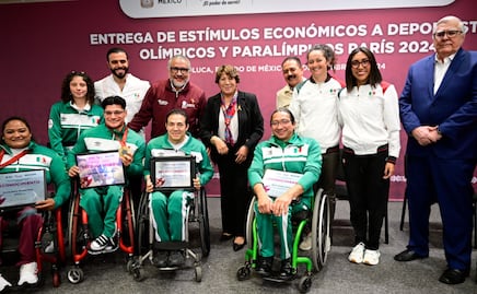 Reconocimiento al deporte: Gobernadora Delfina Gómez Álvarez otorga 8 mdp a atletas destacados
