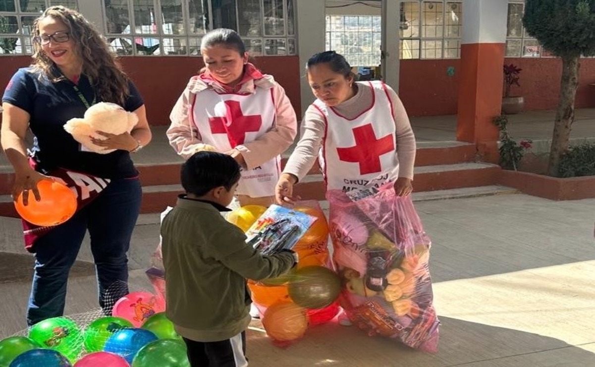 Los juguetes se dieron en las comunidades vulnerables / Foto: Michelle Sánchez