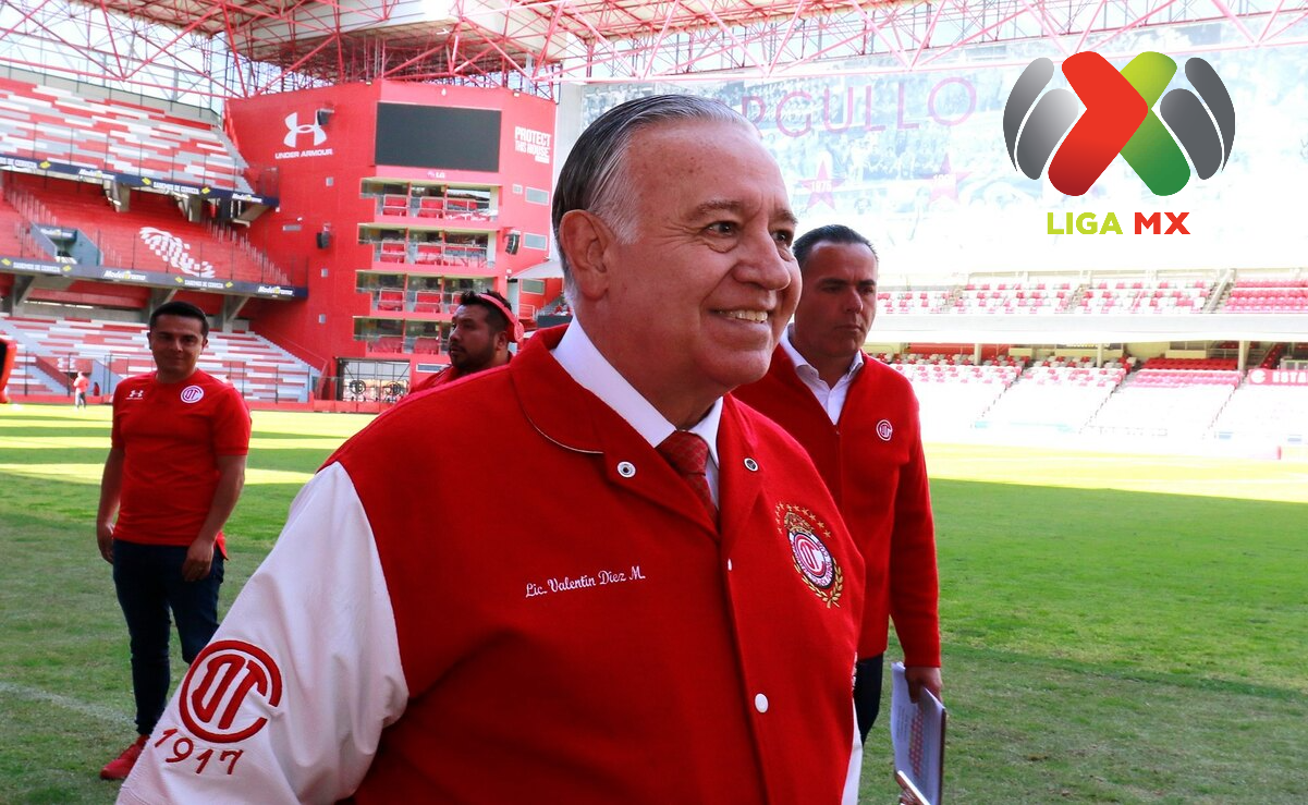 La Liga MX cometió un tremendo error con Valentín Diez, al confundirlo con Nemesio Diez. Foto: Toluca FC