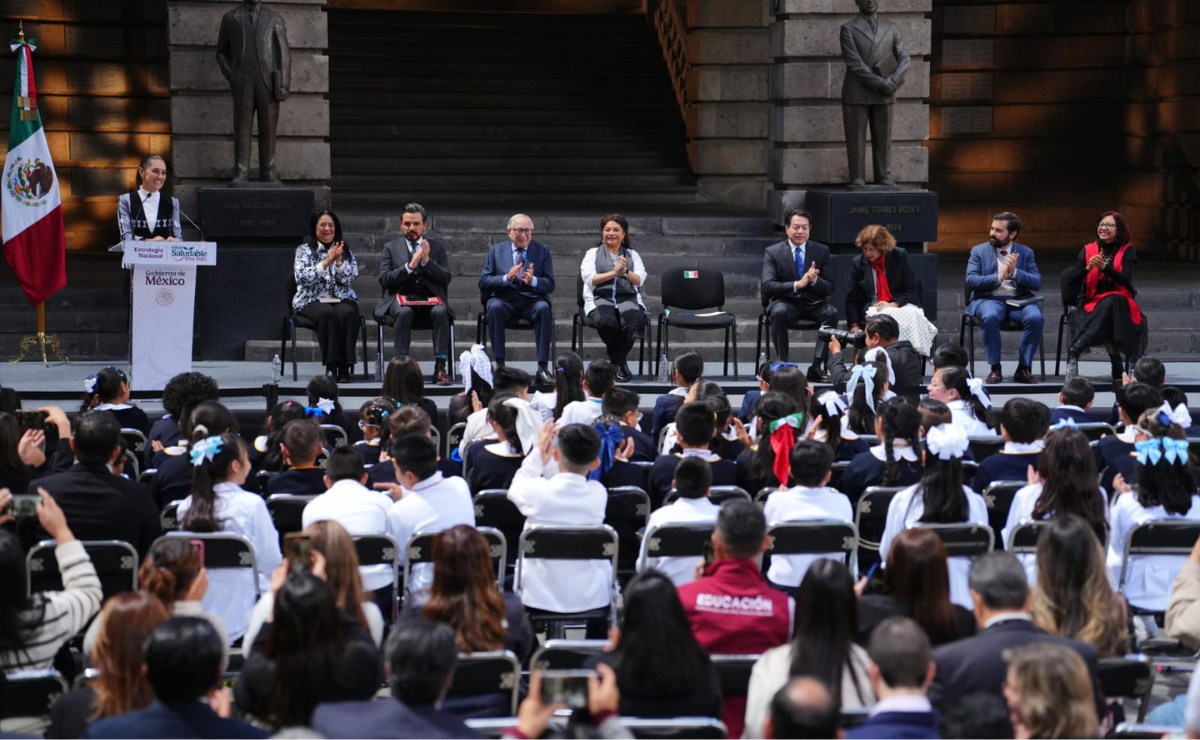 Edomex se une a 'Vive Saludable, Vive Feliz': Escuelas como centros de bienestar para 3 millones de estudiantes. Foto: Especial
