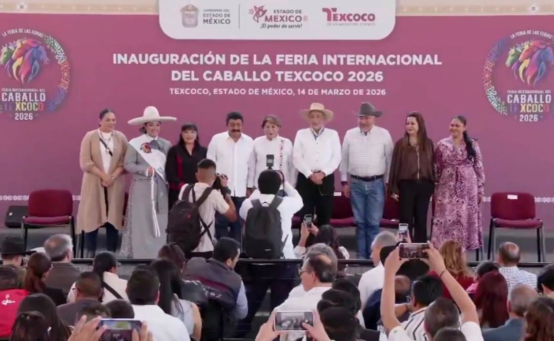 Al evento de inauguración acudió la Gobernadora del Estado de México, Delfina Gómez Álvarez. Foto. Especial