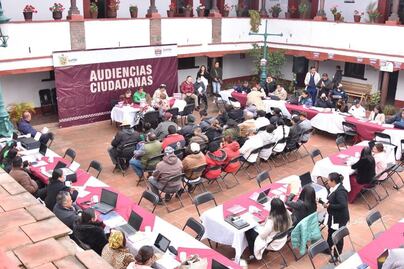 Delfina Gómez inspira audiencias públicas de alcaldesa en Jocotitlán