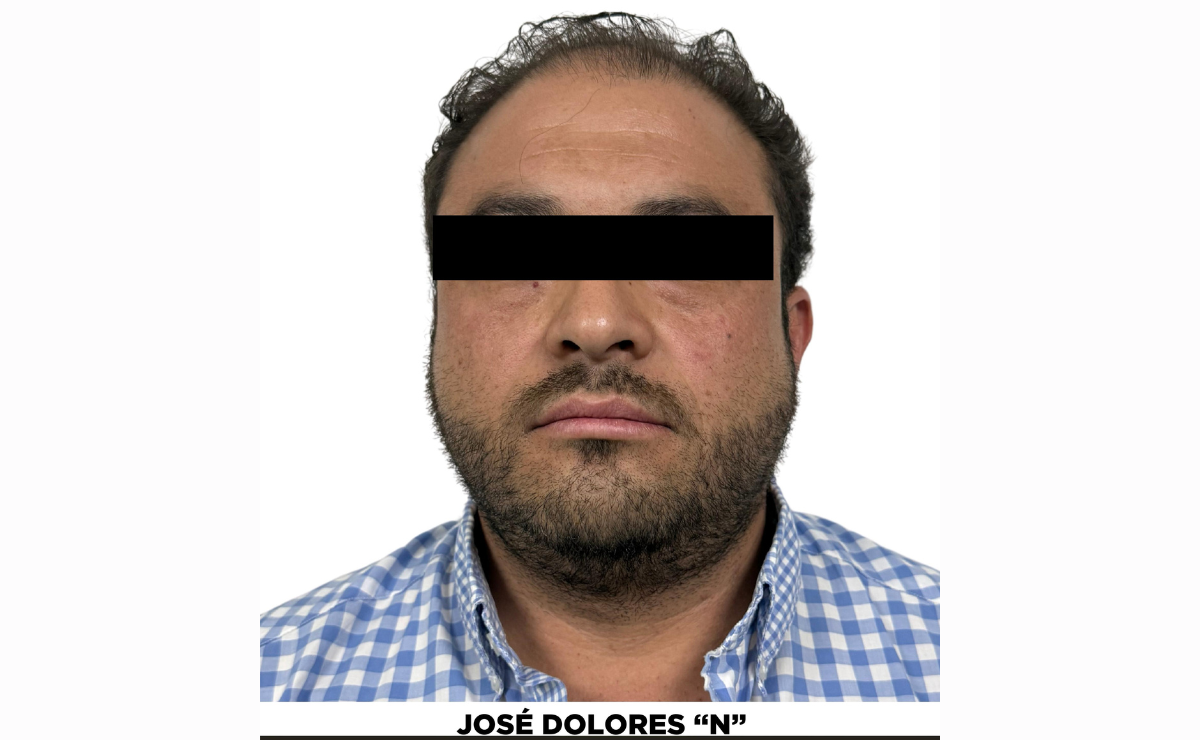 José Dolores 'N' fue detenido por homicidio, y su captura representa un paso importante para la seguridad de la región Foto: Especial