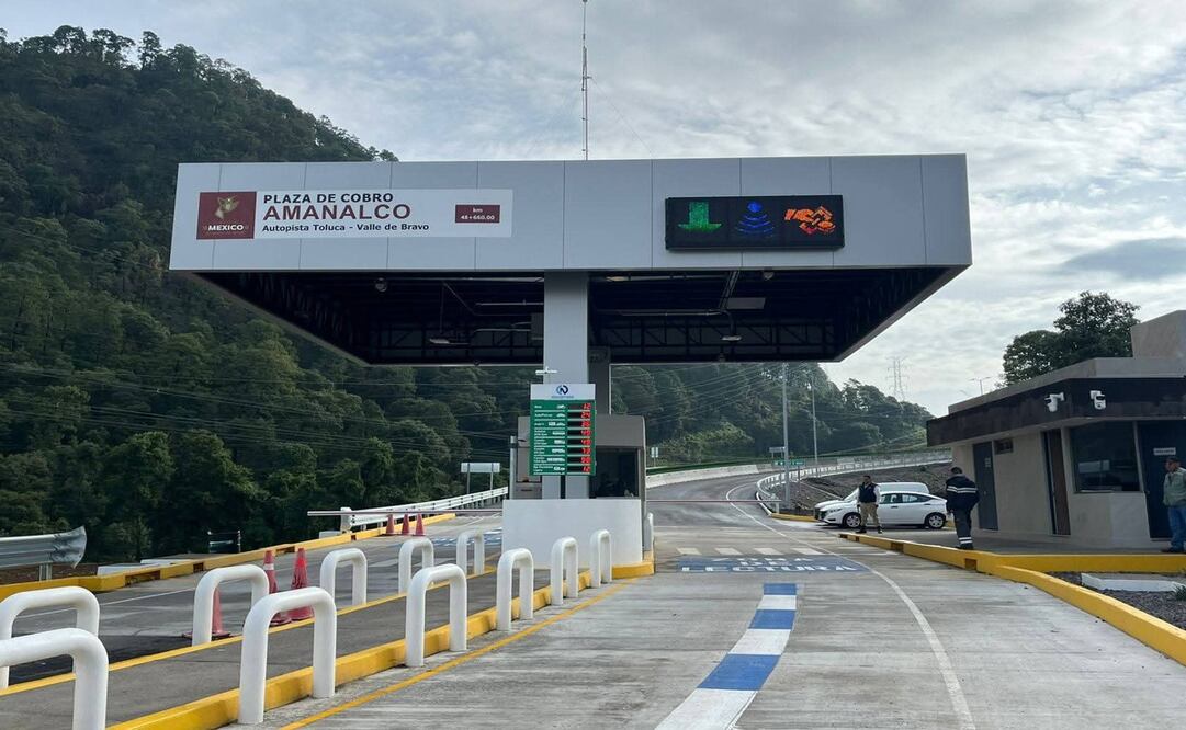 La Plaza de Cobro de Amanalco pretende ofrecer mayor conectividad y acceso directo a los automovilistas que circulan también por la carretera Toluca-Zitácuaro. Foto: Especial