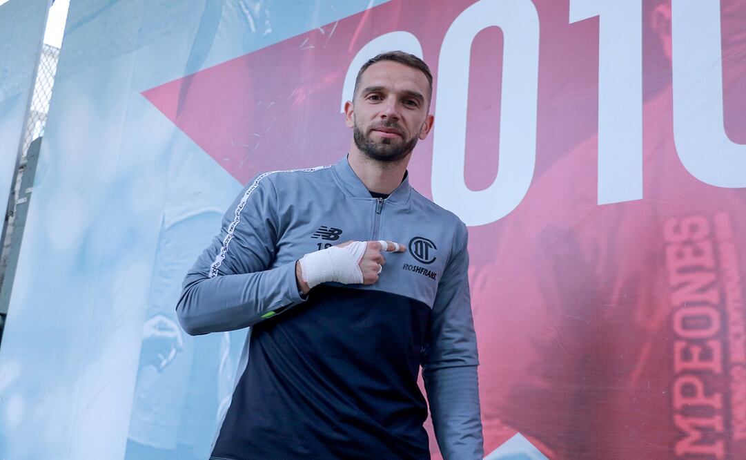 Pau López, portero de los Diablos Rojos del Toluca / Foto Especial