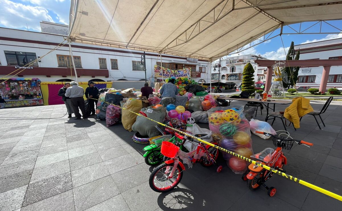 DIF Regalando Sonrisas 2025 es una iniciativa de Atlacomulco para donar juguetes este Día de Reyes. Foto: Michelle Sánchez