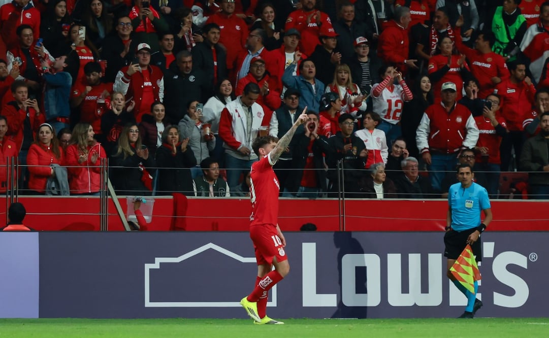 Bajo las luces de Toluca, los Diablos Rojos demostraron su jerarquía ante un San Diego FC que debutó con garra en su primera visita oficial a territorio mexiquense. Foto Alejandro Vargas / El Universal