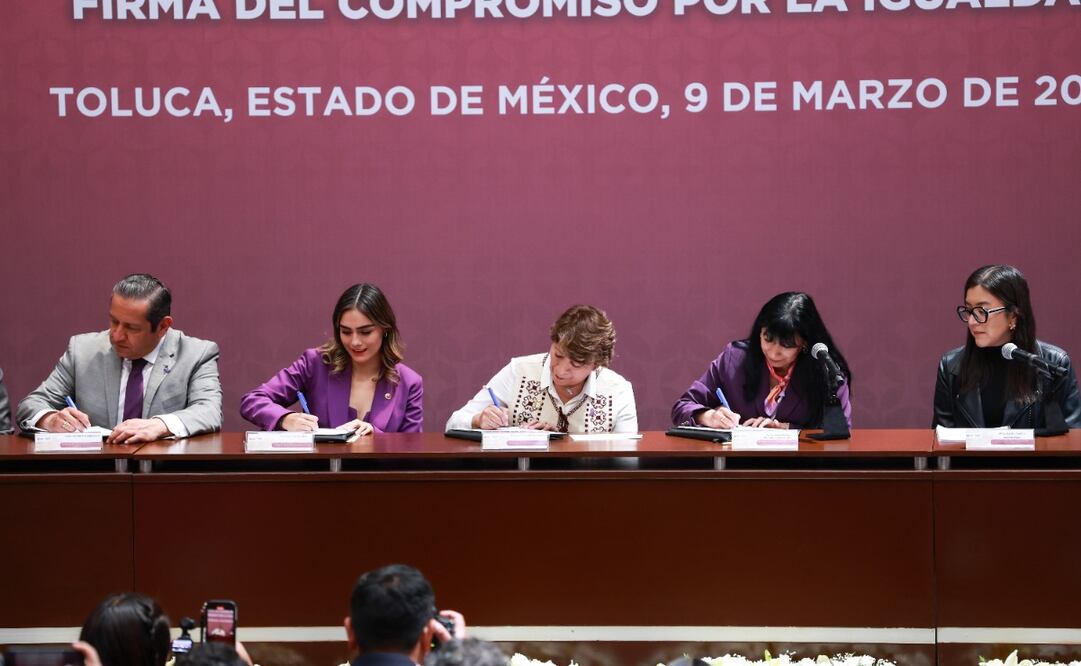 El decálogo del compromiso establece acciones firmes para garantizar la paridad y el acceso a una vida libre de violencias. Foto Alejandro Vargas / El Universal