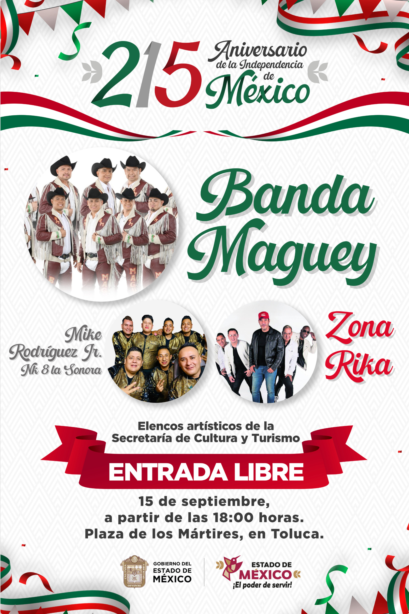 Programa de presentaciones artísticas de Toluca / Foto Especial