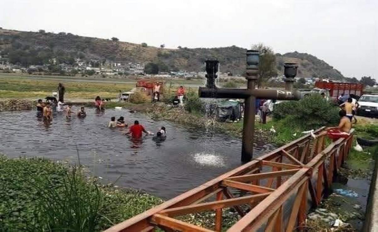 Un niño murió ahogado luego de entrar a nadar junto con tres amigos a “Acapulxico. Foto: Especial