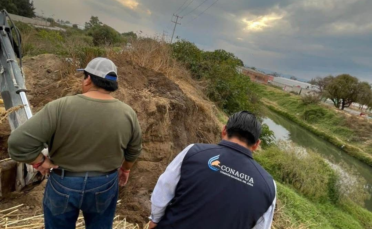 La fuga de agua en el Ramal Teoloyucan afecta el suministro de agua en 11 colonias de Teoloyucan / Foto: Especial