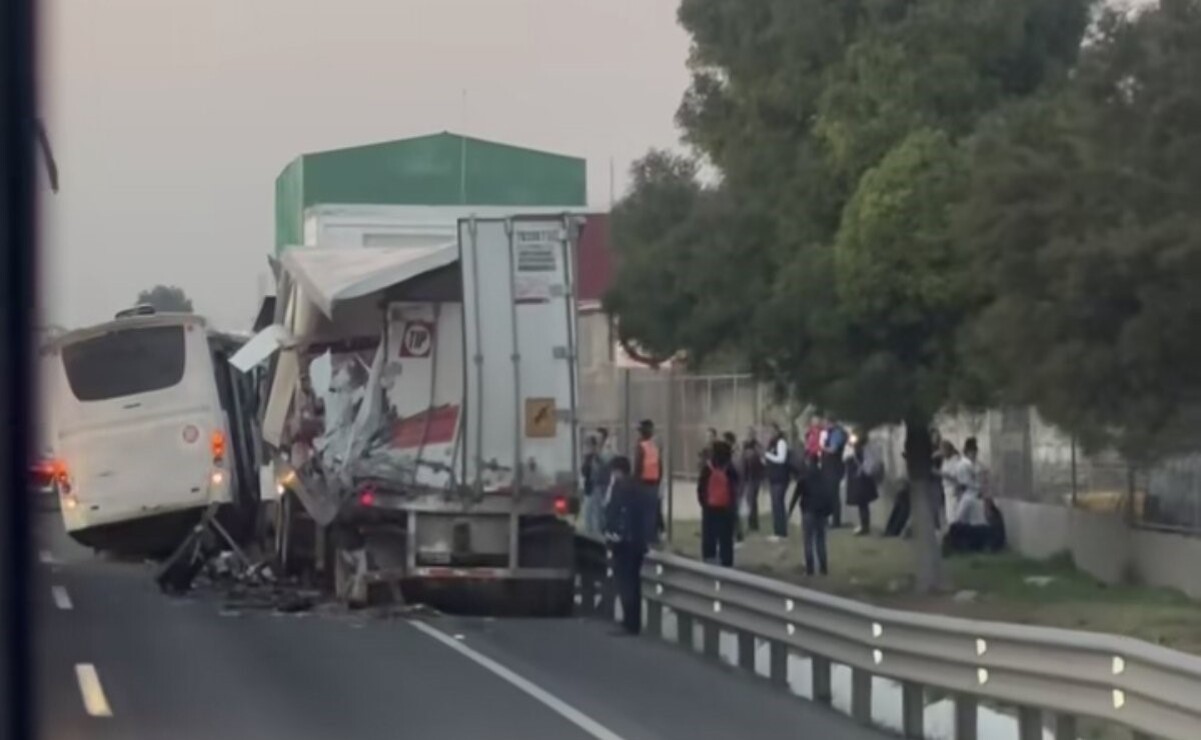 El chofer está en calidad de detenido / Foto Especial