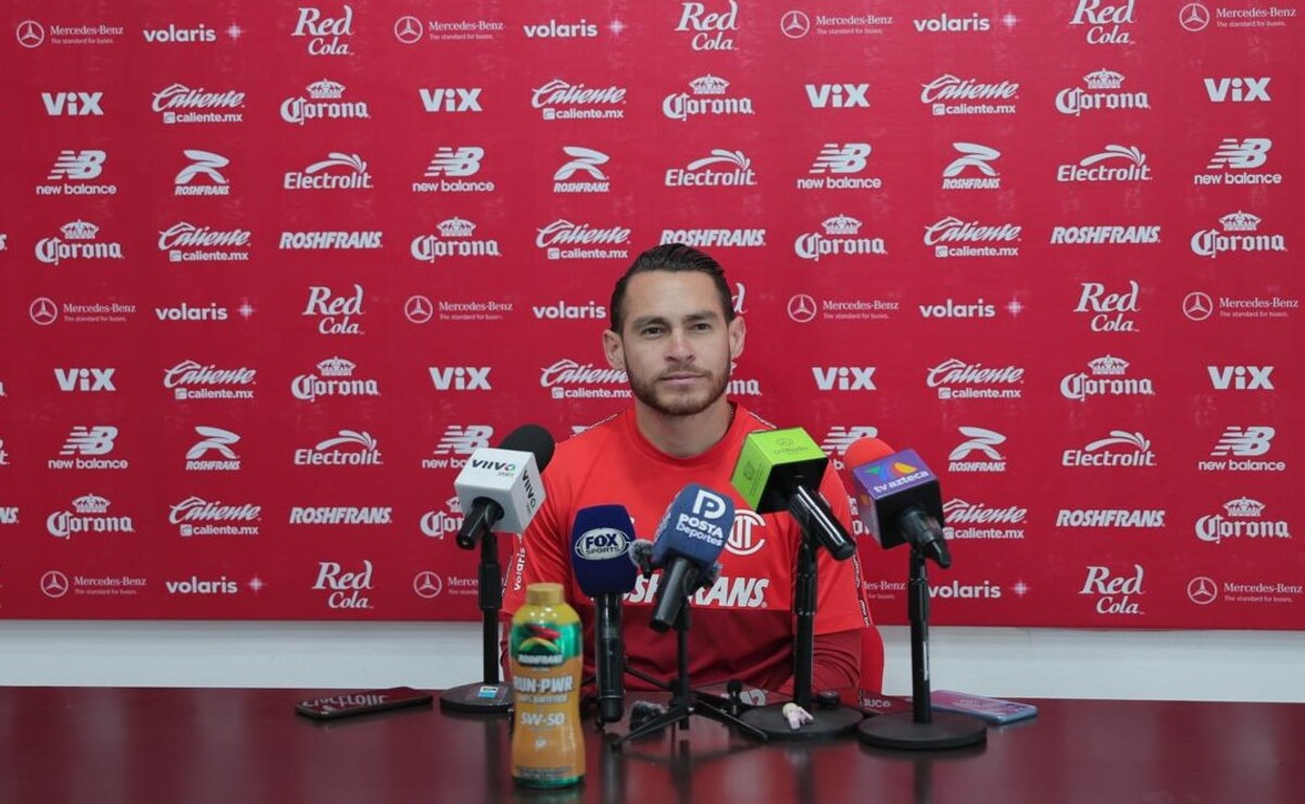 Jesús Angulo confía en que Toluca puede conseguir el titulo. Foto: Especial