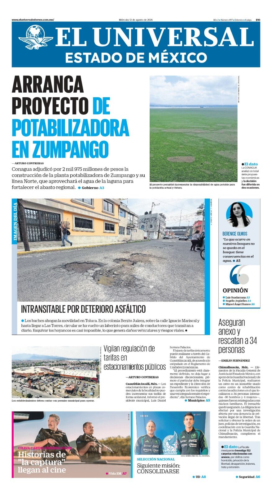 Portada 12 de agosto de 2026
