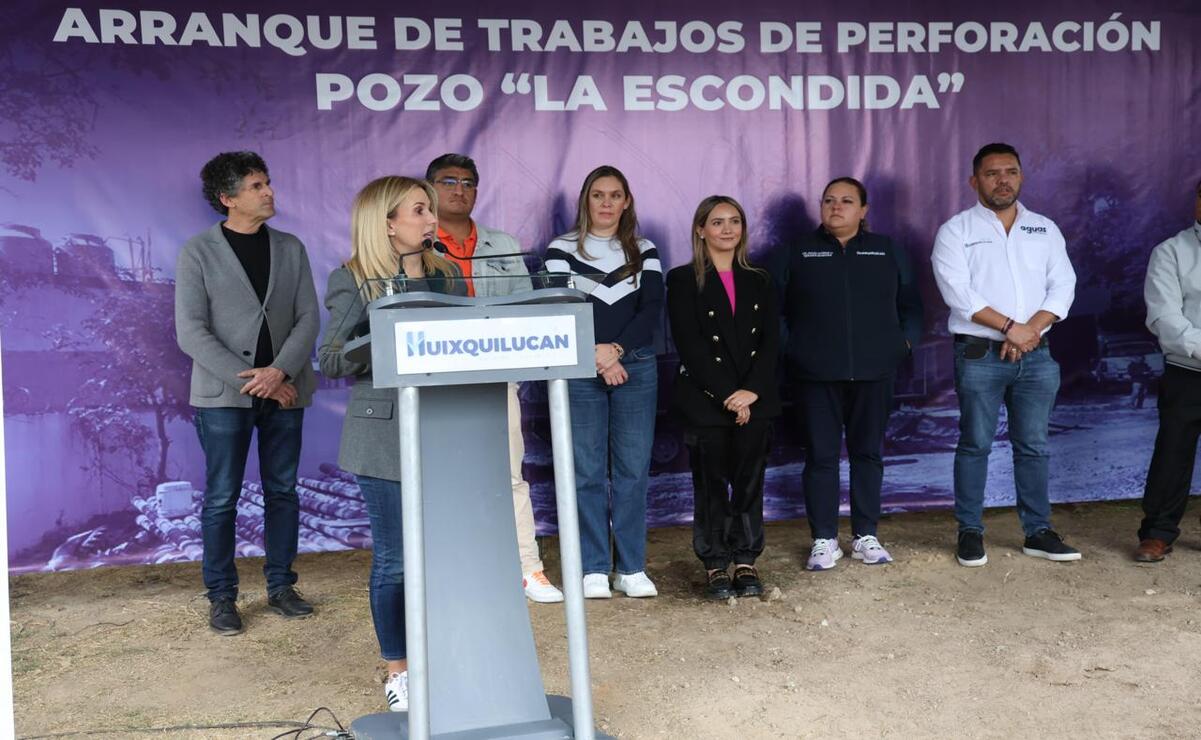 La alcaldesa de Huixquilucan advirtió un rezago importante en la infraestructura de agua de la región / Foto: Rebeca Jiménez