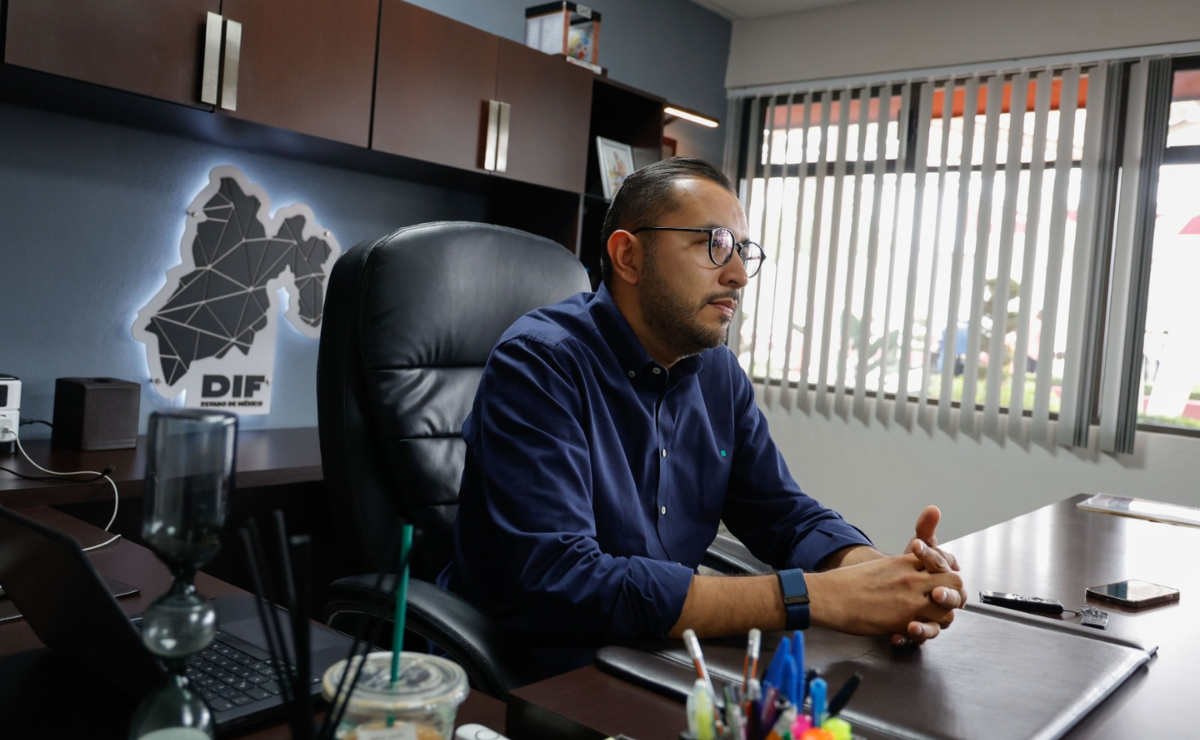 Jorge Juan Villa Martínez, director de los Centros Estatales de Rehabilitación y suplente de la Dirección de Atención a la Discapacidad del DIF estatal. Foto: Arturo Hernández