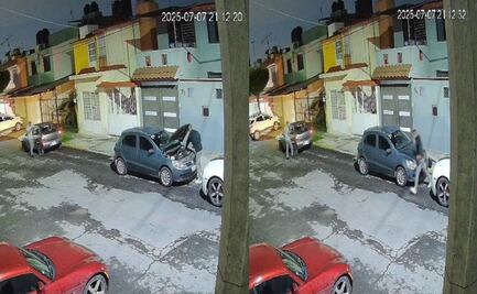 Video: Captan robo de computadora de auto en la colonia Sección Parques en Cuautitlán Izcalli