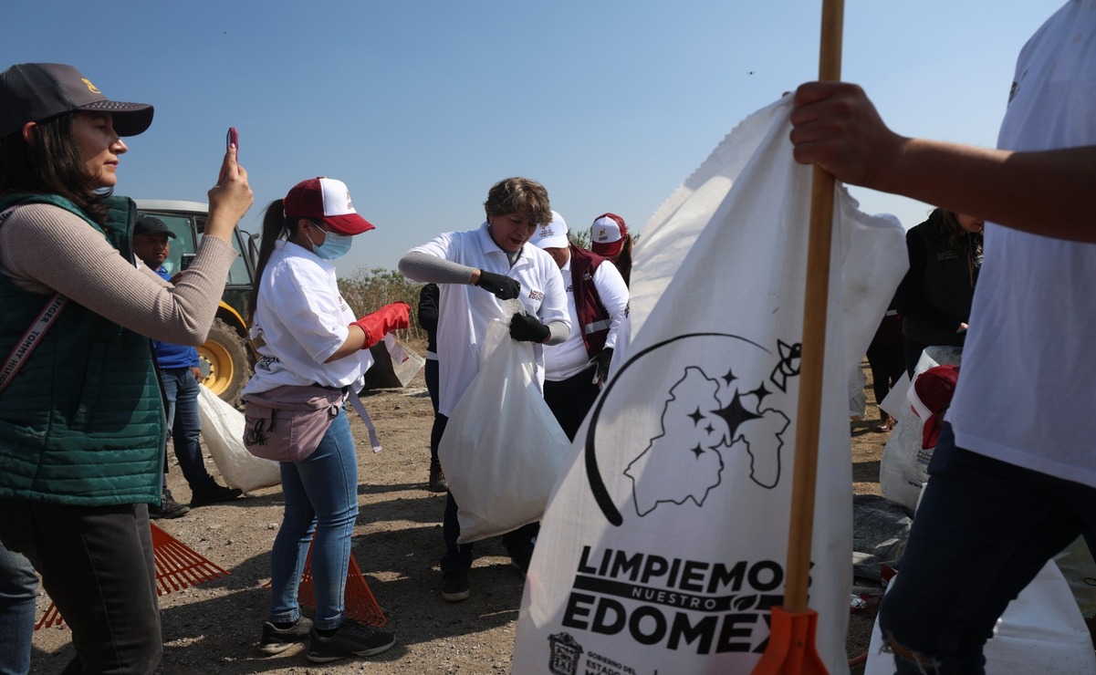 Delfina Gómez, gobernadora del Edomex / Foto Luis Camacho