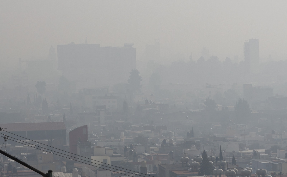 La calidad del aire en Toluca no da tregua. Días tras días, la ciudad se enfrenta a niveles de contaminación alarmantes. Foto: Jorge Alvarado