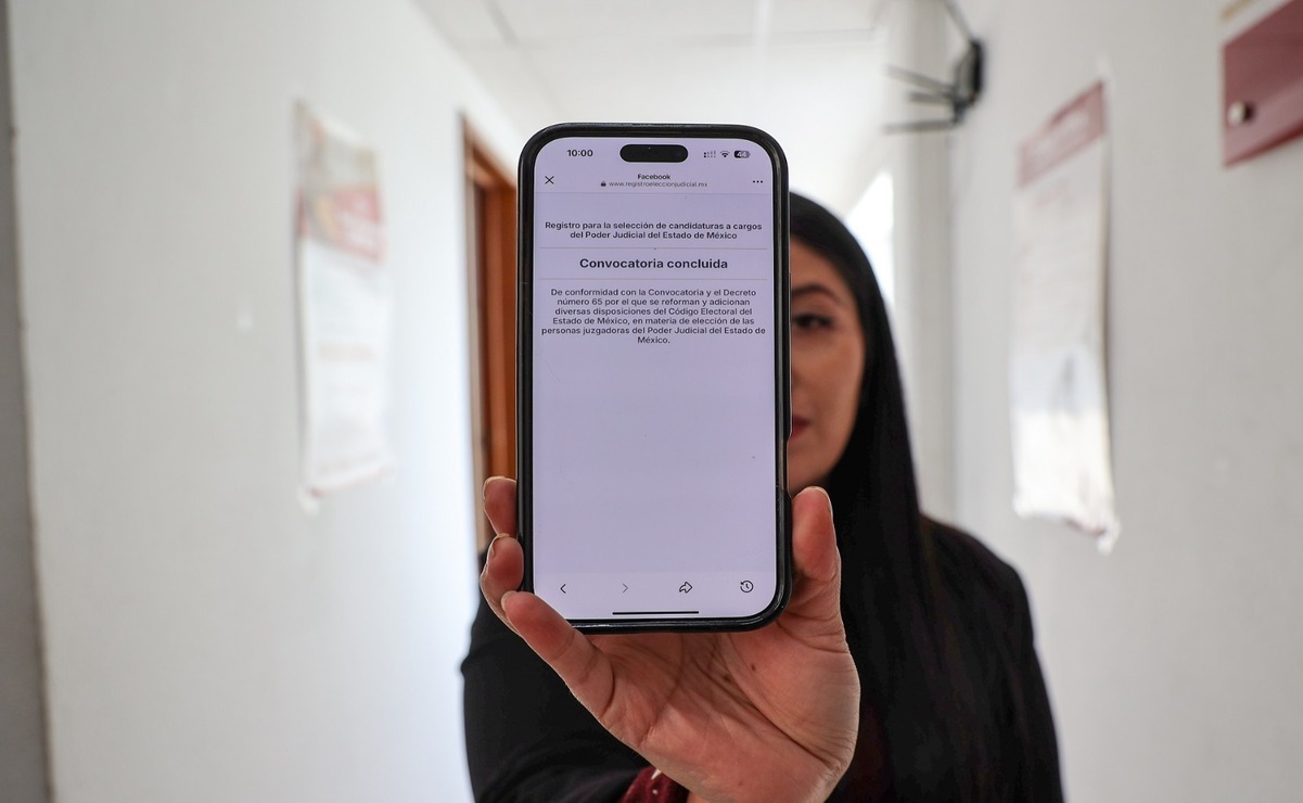 Se registran más de 2 mil aspirantes para elección judicial en Edomex