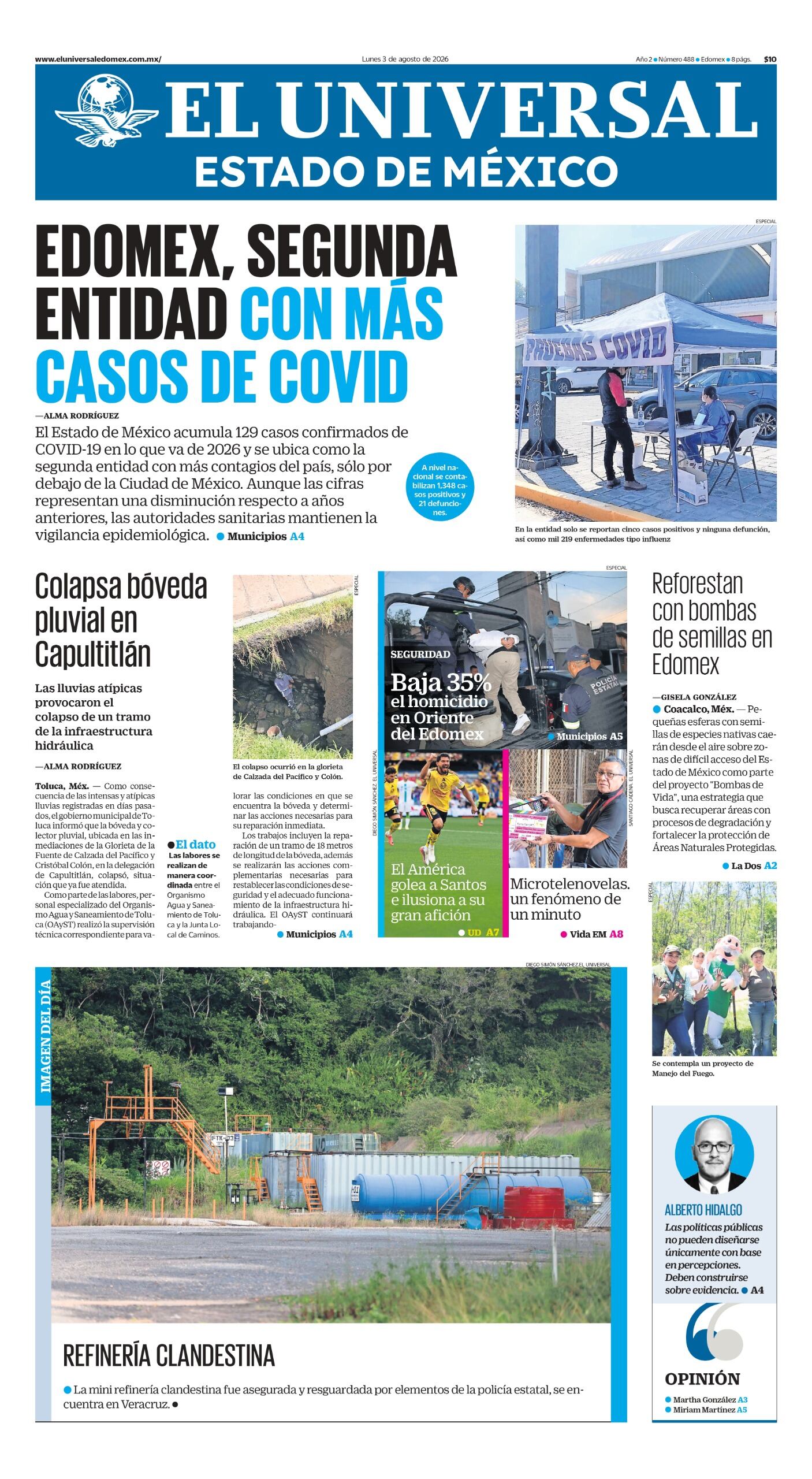 Portada 03 de agosto de 2026
