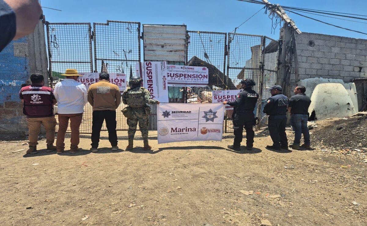Suspende gobierno de Ecatepec tiraderos y recicladoras clandestinos