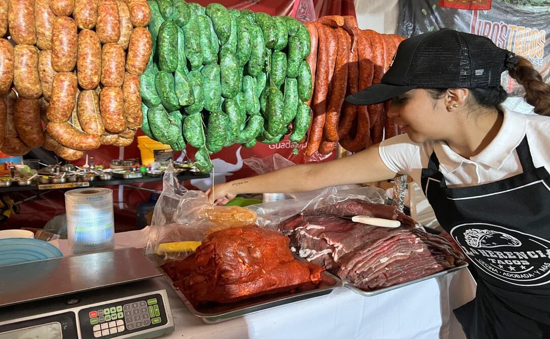 La Herencia, un negocio en Tepexoxuca, es conocido por su cecina. Foto: Hanna Santillán.