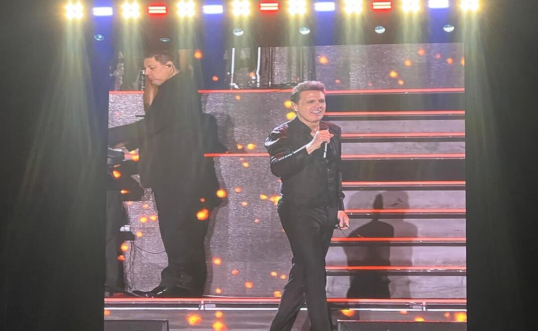 Luis Miguel ofreció un concierto en el Estadio Alberto “Chivo” Córdoba / Foto Alejandra Santillán