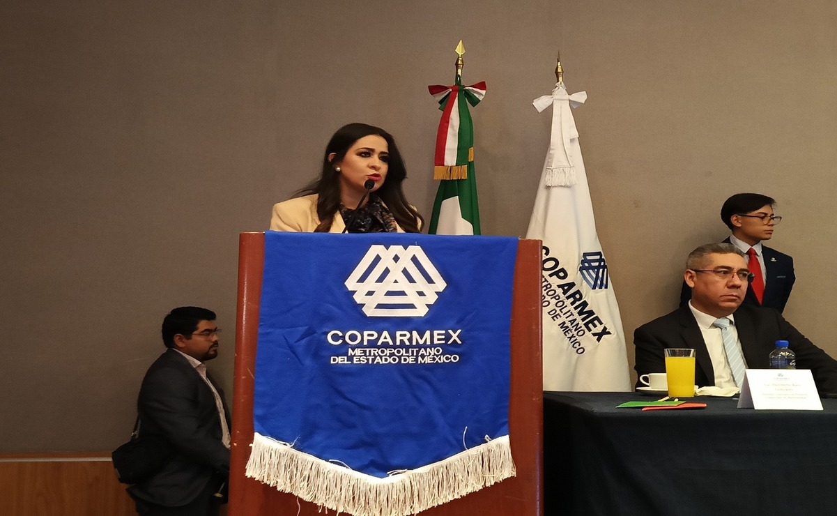 “Buscamos que las empresas se distribuyan mejor, se equilibre mejor la ubicación de los centros de distribución y fábricas en un área mucho más amplia”, indicó Laura González Hernández,
Titular de la Sedeco. Foto: Gisela González Granados / El Universal Estado de México
