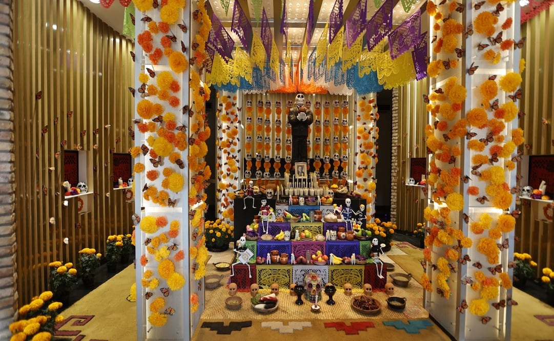 El Altar de muertos Tolzú 2024 se puede visitar a partir de ese 12 de octubre y hasta el 3 de noviembre / Foto Jorge Alvarado