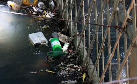 ¡Éxito verde! Trampa ecológica retira toneladas de basura del río Tenancingo