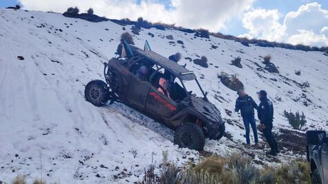 Detienen a conductor de Razer por daños ambientales en el Nevado de Toluca