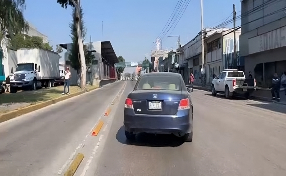 Ecatepec: Permanece vacía la Vía López Portillo por manifestación de trabajadores sindicalizados
