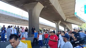 Protestan en la Plaza de los Mártires por la detención de ocho encargados de anexos