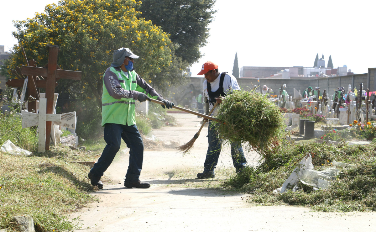 Toluca se prepara para el Día de Muertos: Panteón municipal listo para recibir visitantes Foto: Especial