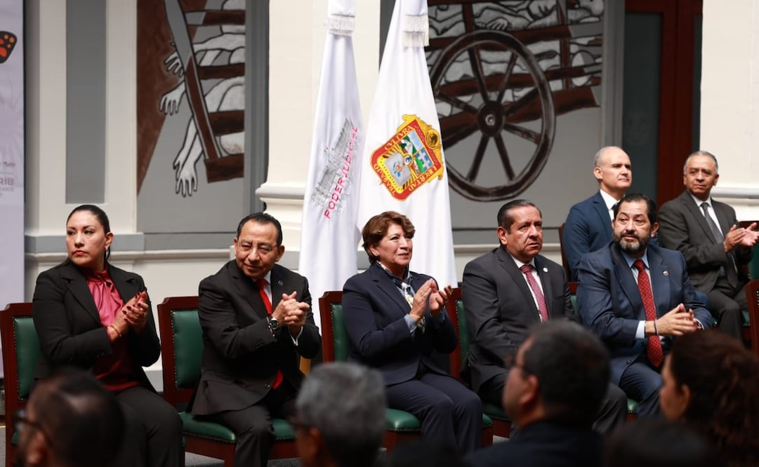 En la reunión estuvieron presentes 26 titulares de Poderes Judiciales estatales.  Foto. Alejandro Vargas. El Universal